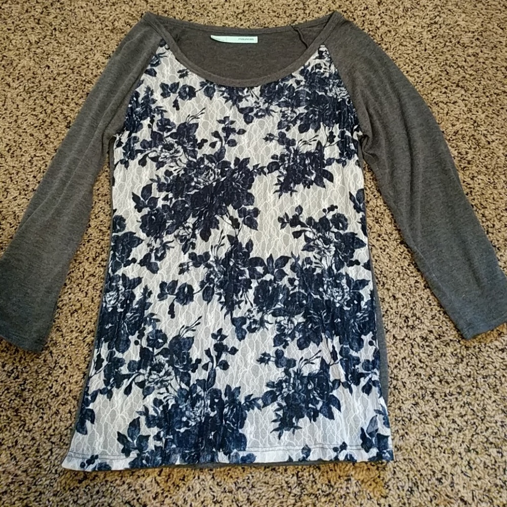 Maurice's 3/4 sleeve shirt
